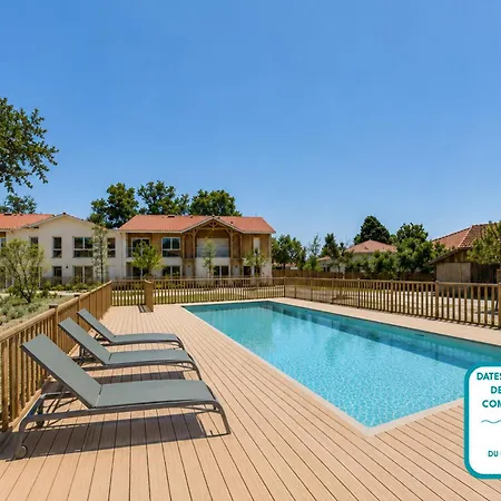 Le Mid-length- Pour 3 - Piscine Commune Apartamento Biscarrosse